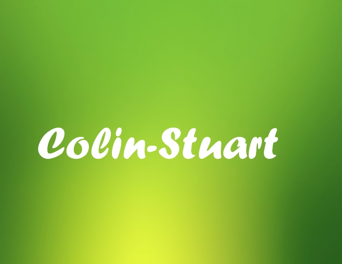 Bildern mit Namen Colin-Stuart