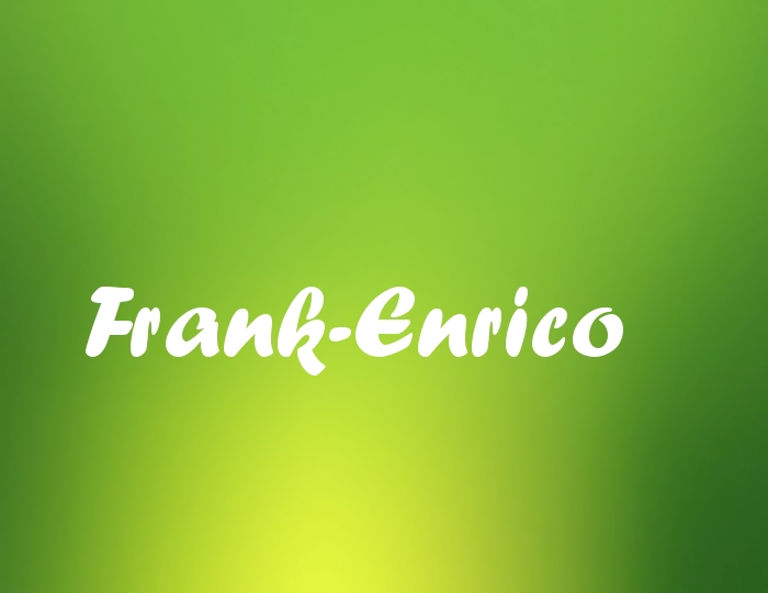 Bildern mit Namen Frank-Enrico