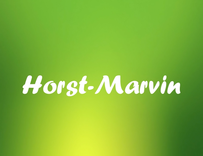 Bildern mit Namen Horst-Marvin
