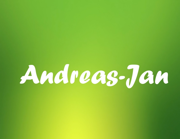 Bildern mit Namen Andreas-Jan