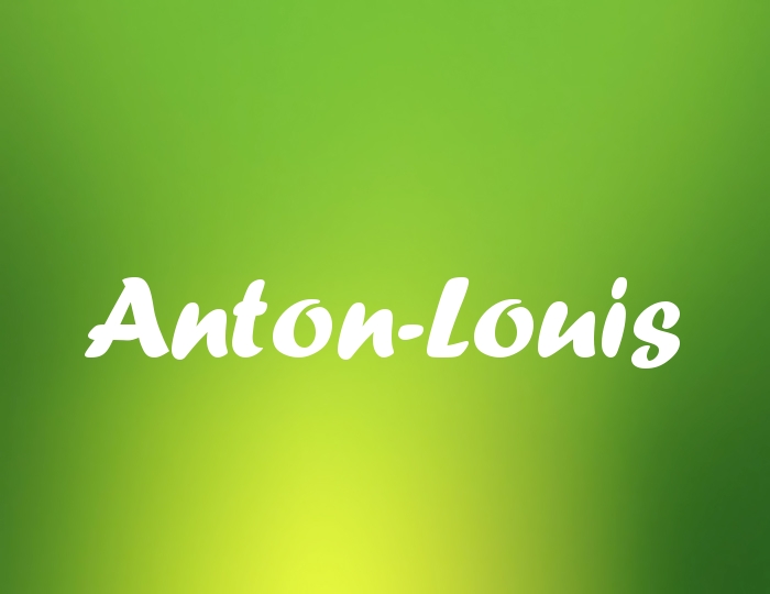 Bildern mit Namen Anton-Louis