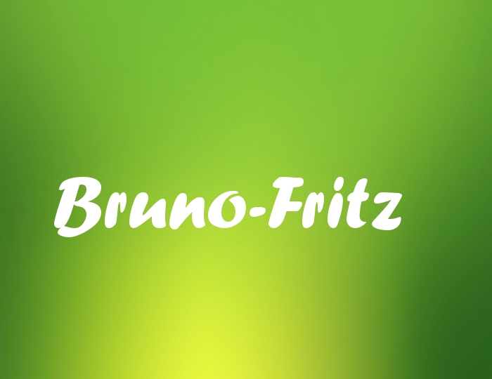 Bildern mit Namen Bruno-Fritz