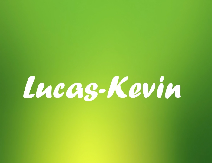 Bildern mit Namen Lucas-Kevin