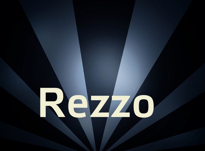 Bilder mit Namen Rezzo
