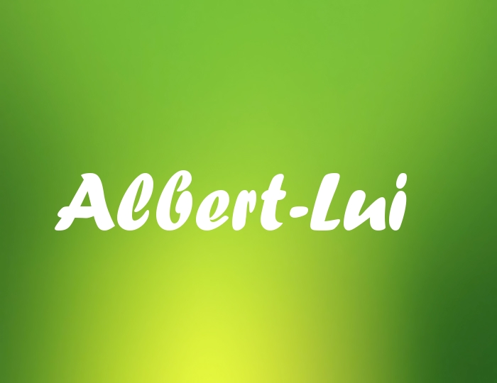 Bildern mit Namen Albert-Lui