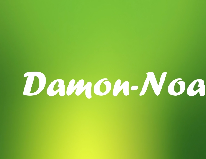 Bildern mit Namen Damon-Noah