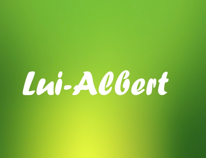 Bildern mit Namen Lui-Albert