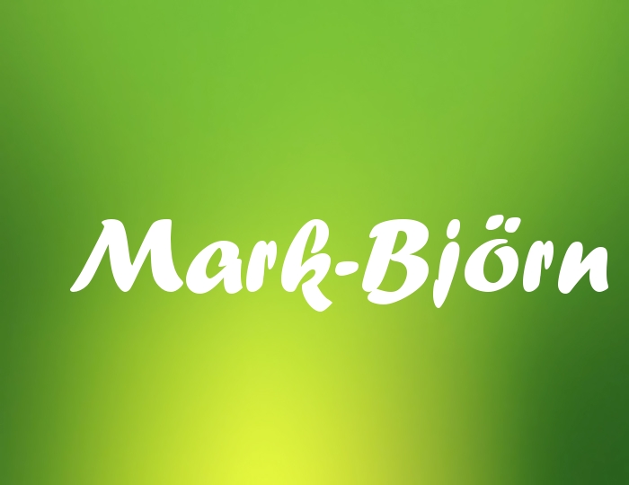 Bildern mit Namen Mark-Bjrn