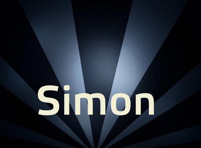 Bilder mit Namen Simon