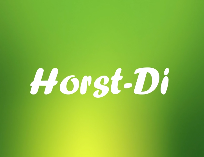 Bildern mit Namen Horst-Di