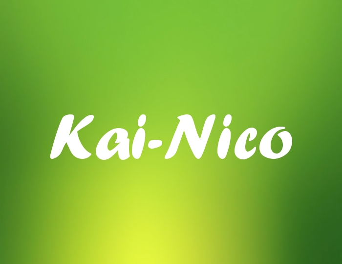 Bildern mit Namen Kai-Nico