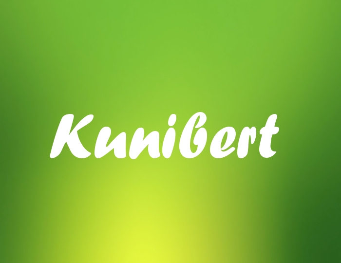 Bildern mit Namen Kunibert
