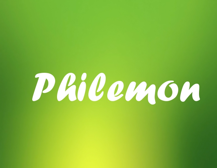 Bildern mit Namen Philemon