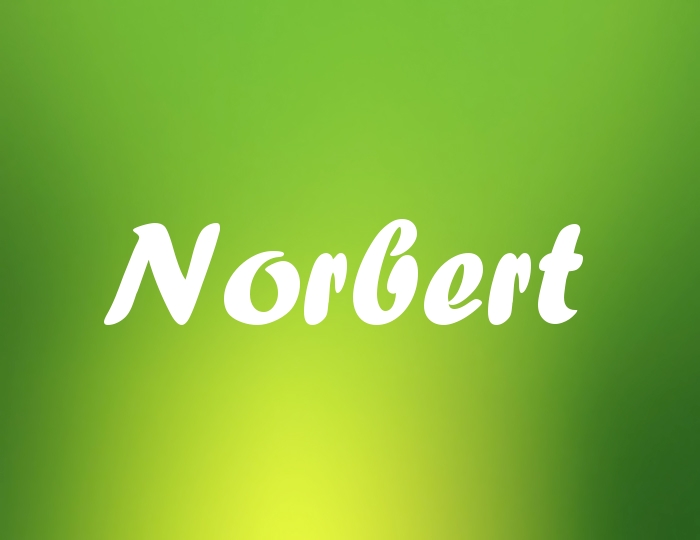 Bildern mit Namen Norbert.