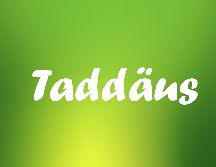 Bildern mit Namen Taddus