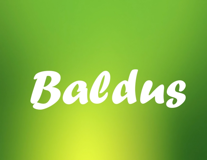 Bildern mit Namen Baldus