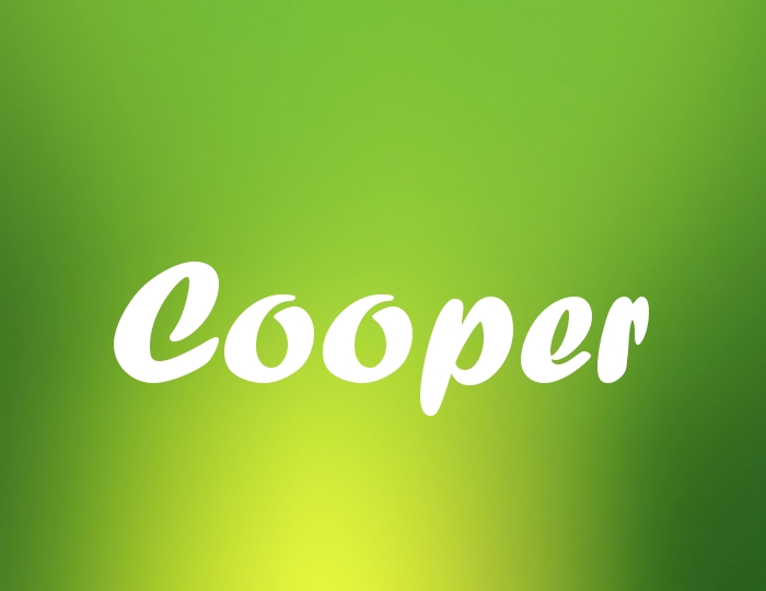 Bildern mit Namen Cooper