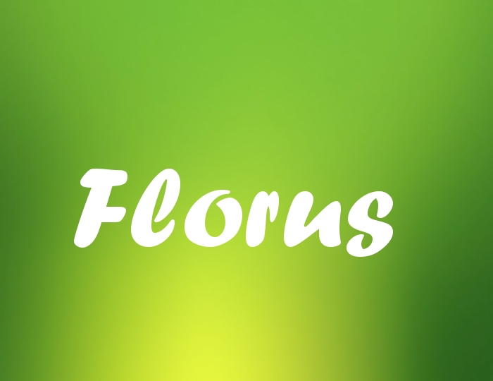 Bildern mit Namen Florus