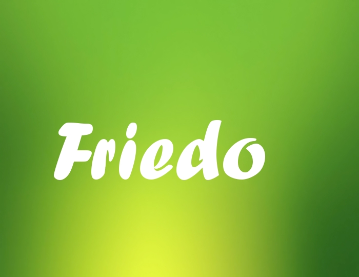 Bildern mit Namen Friedo