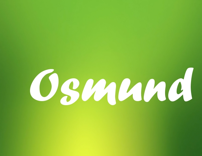 Bildern mit Namen Osmund