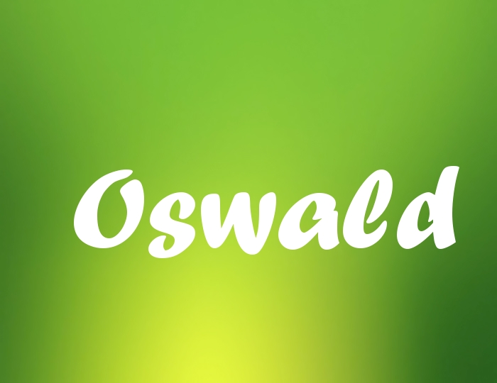 Bildern mit Namen Oswald