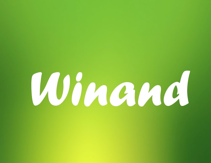 Bildern mit Namen Winand