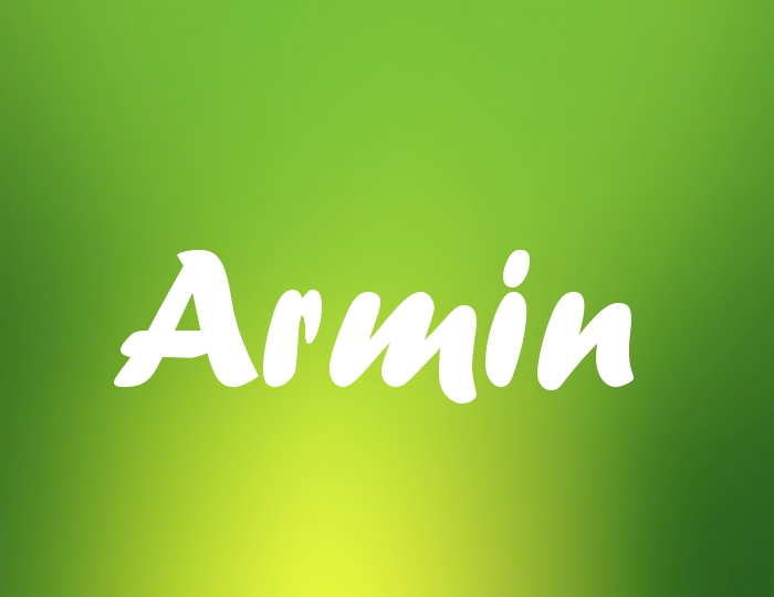 Bildern mit Namen Armin
