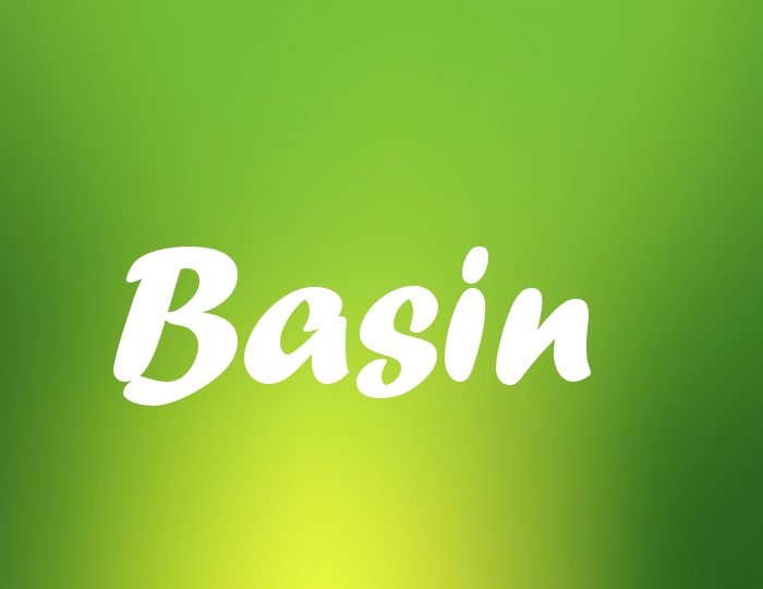 Bildern mit Namen Basin