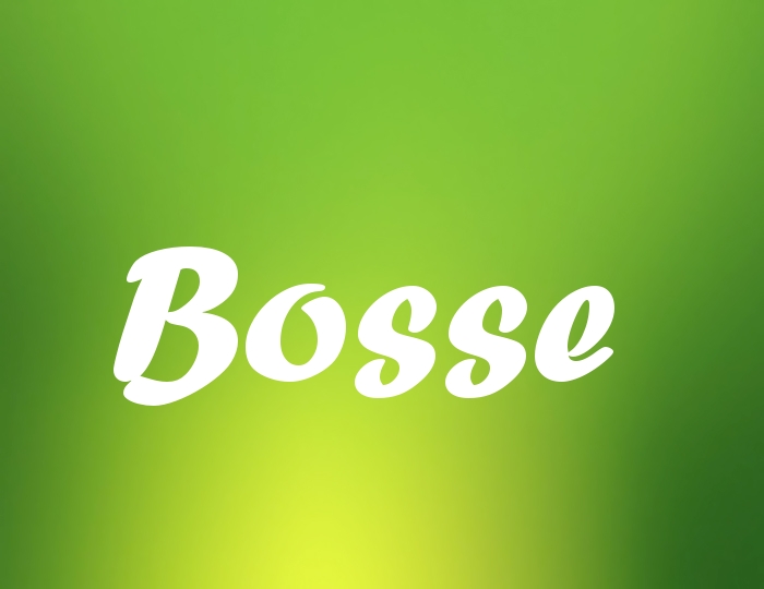 Bildern mit Namen Bosse