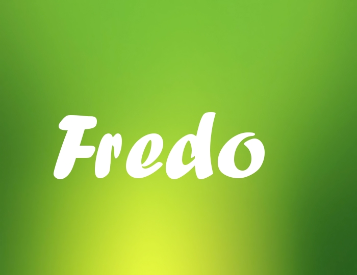 Bildern mit Namen Fredo