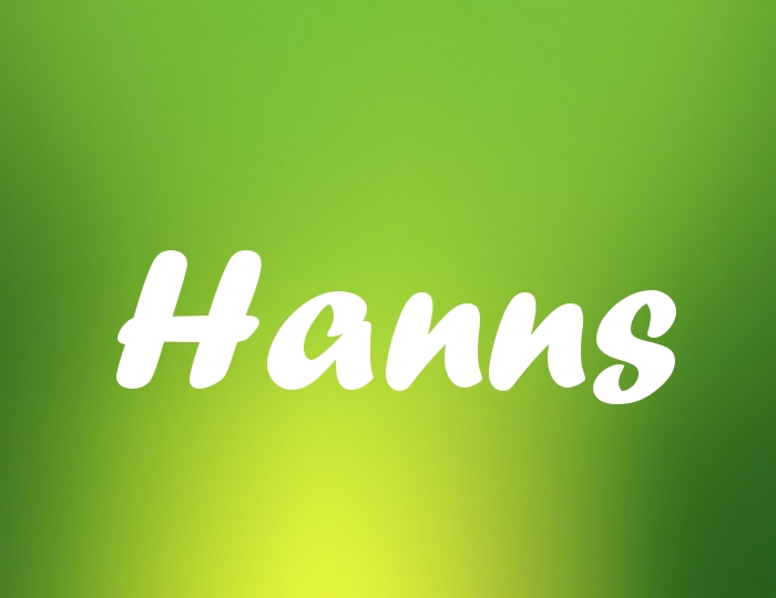 Bildern mit Namen Hanns