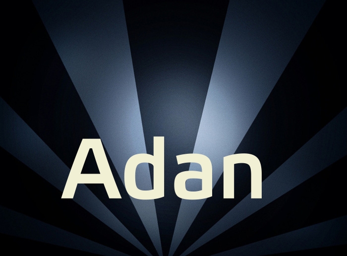 Bilder mit Namen Adan
