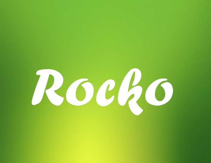 Bildern mit Namen Rocko