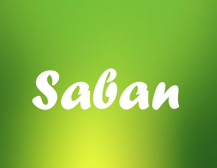 Bildern mit Namen Saban