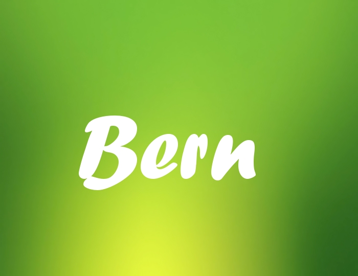 Bildern mit Namen Bern