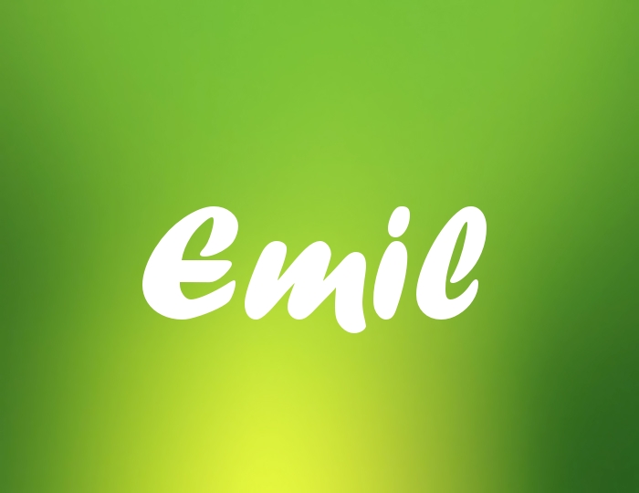 Bildern mit Namen Emil