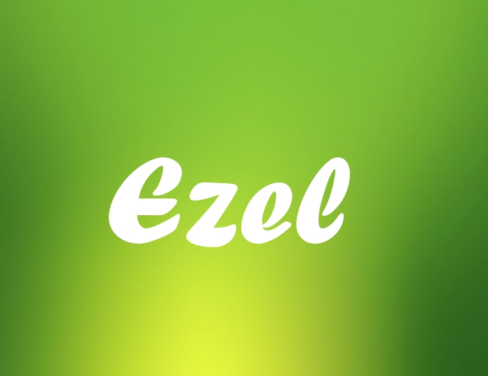 Bildern mit Namen Ezel
