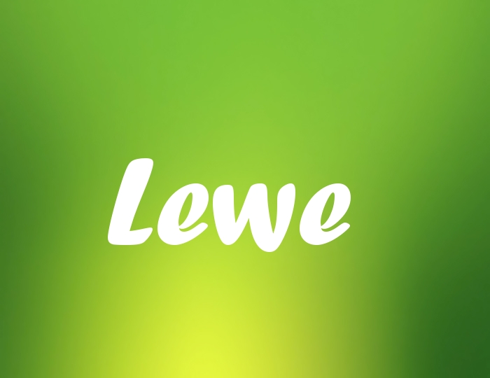 Bildern mit Namen Lewe