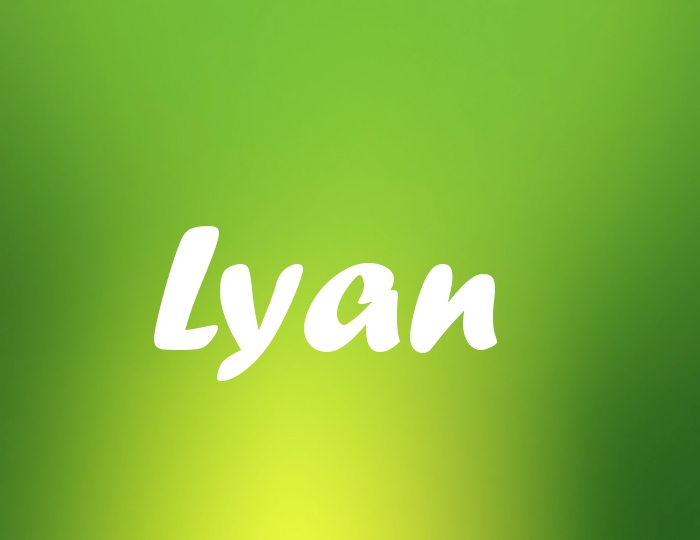 Bildern mit Namen Lyan