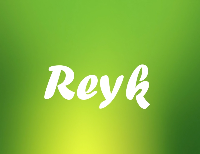 Bildern mit Namen Reyk