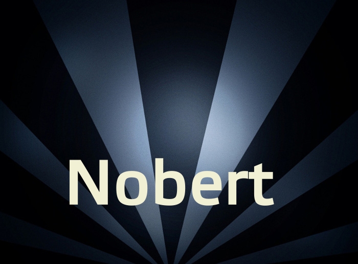 Bilder mit Namen Nobert
