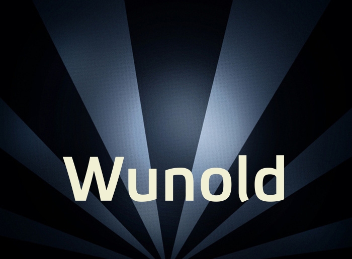 Bilder mit Namen Wunold