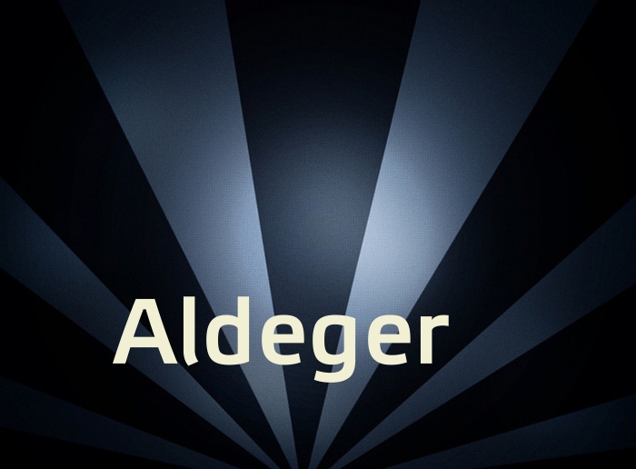 Bilder mit Namen Aldeger