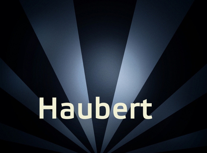Bilder mit Namen Haubert