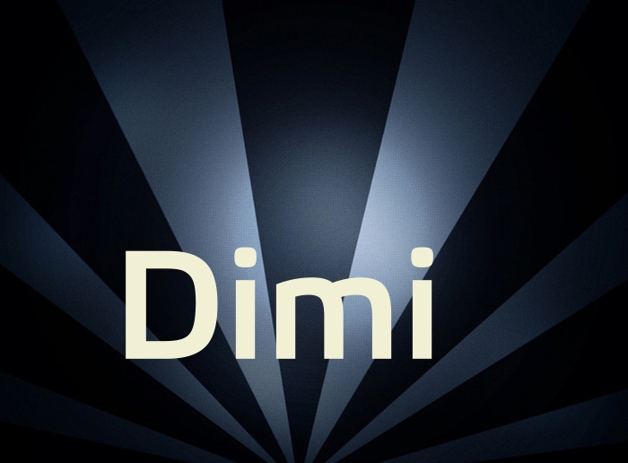 Bilder mit Namen Dimi