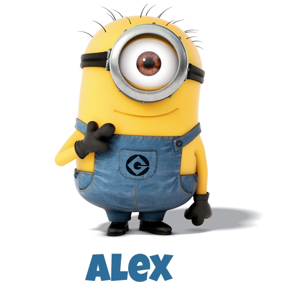 Avatar mit dem Bild eines Minions für Alex