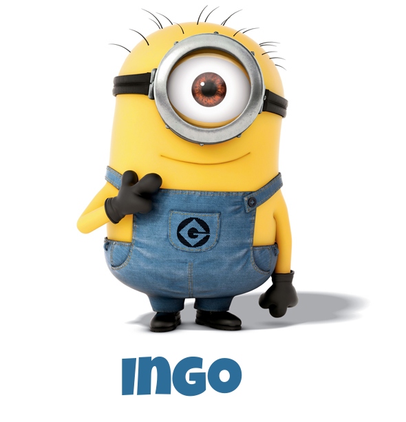 Avatar mit dem Bild eines Minions für Ingo