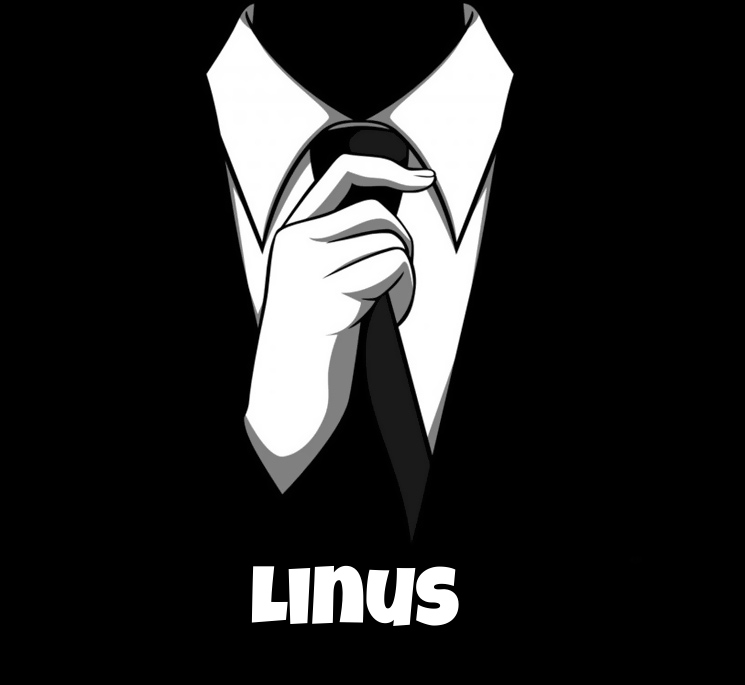 Avatare mit dem Bild eines strengen Anzugs fr Linus