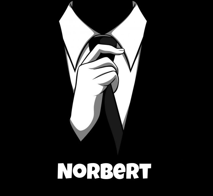 Avatare mit dem Bild eines strengen Anzugs für Norbert.