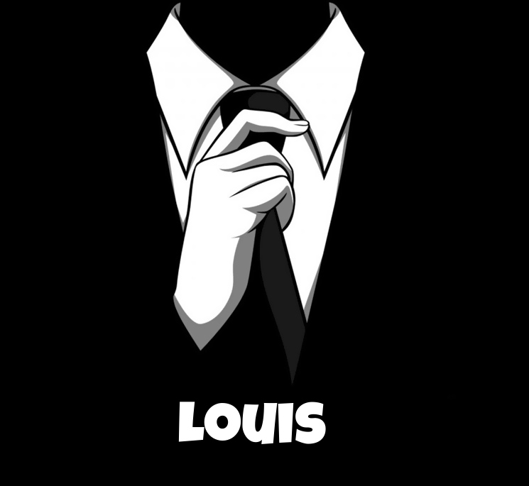 Avatare mit dem Bild eines strengen Anzugs fr Louis